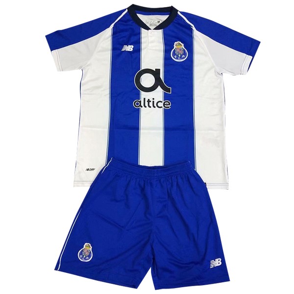 Maillot Football FC Porto Domicile Enfant 2018-19 Blanc Bleu